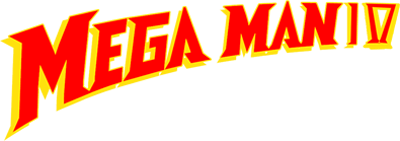 Mega Man 4 - Clear Logo Image