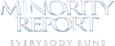 Minority Report: Everybody Runs - Clear Logo Image