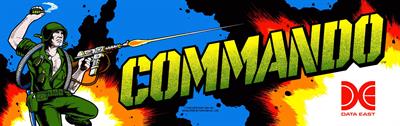 Commando (Capcom) - Arcade - Marquee Image