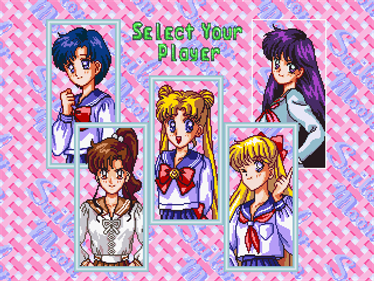 Kungpow's Sailor Moon - Screenshot - Game Select Image