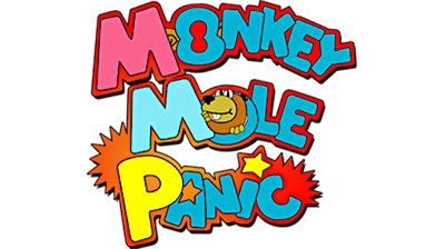 Monkey Mole Panic - Clear Logo Image