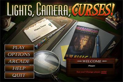 Nancy Drew Dossier: Lights, Camera, Curses! - Screenshot - Game Select Image