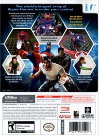 Marvel: Ultimate Alliance - Box - Back Image