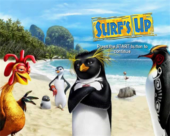 Surf's Up - Screenshot - Game Title Image