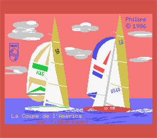 Regate: La Coupe de L'America - Screenshot - Game Title Image