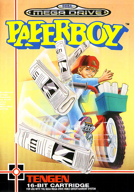 pc paperboy arcade game