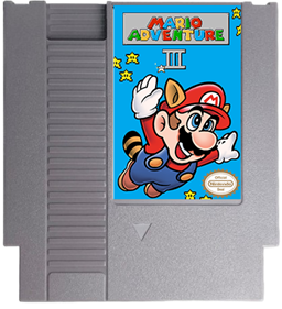 Mario Adventure 3 - Fanart - Cart - Front Image