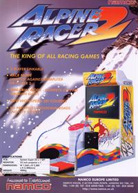 Alpine Racer 2 - Advertisement Flyer - Front Image