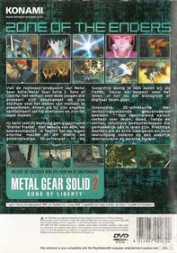 Zone of the Enders - Box - Back Image