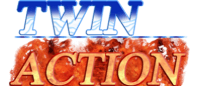Twin Action - Clear Logo Image