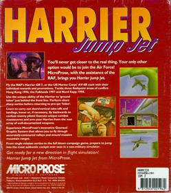 Harrier Jump Jet - Box - Back Image