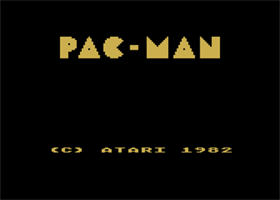 Pac-Man - Screenshot - Game Title Image