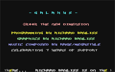 Galaxys - Screenshot - Game Title Image