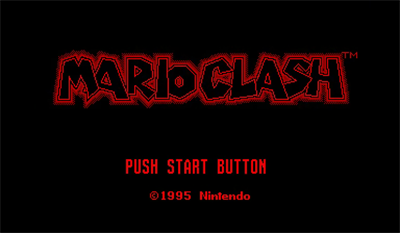 Mario Clash - Screenshot - Game Title Image