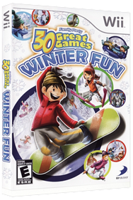 Family Party: 30 Great Games: Winter Fun - Box - 3D Image