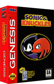 Sonic & Knuckles - Box - 3D Image