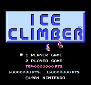 Ice Climber - Screenshot - Game Title Image