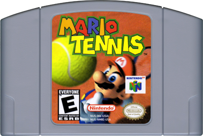 Mario Tennis - Cart - Front Image