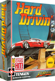 Hard Drivin' - Box - 3D Image