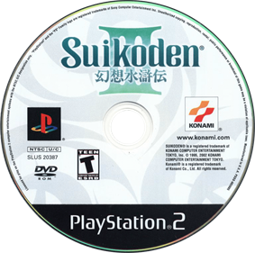 Suikoden III - Disc Image