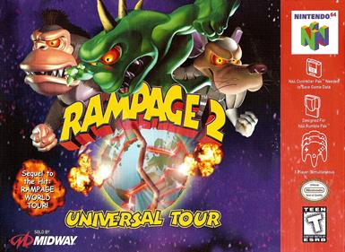 Rampage 2: Universal Tour - Box - Front