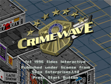 CrimeWave - Screenshot - Game Title Image