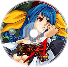 Guilty Gear XX Accent Core Plus - Fanart - Disc Image