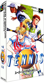 Super Final Match Tennis - Box - 3D Image