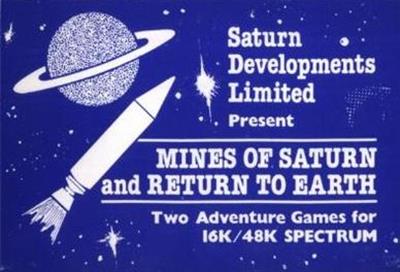 Mines of Saturn and Return to Earth - Box - Front Image