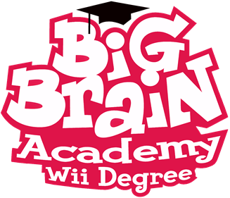 Big Brain Academy: Wii Degree - Clear Logo Image