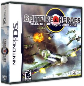 Spitfire Heroes: Tales of the Royal Air Force - Box - 3D Image