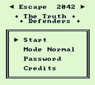 Escape 2042: The Truth Defenders - Screenshot - Game Select Image