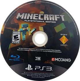 Minecraft: PlayStation 3 Edition - Disc Image