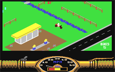 Action Biker '99 - Screenshot - Gameplay Image