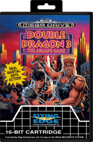 Double Dragon 3: The Arcade Game - Box - Front - Reconstructed Image