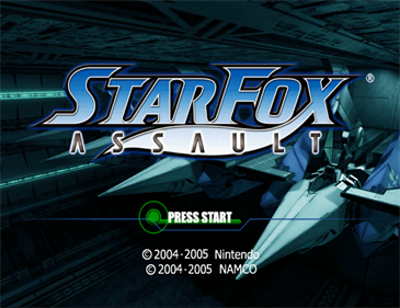 Star Fox Assault - Screenshot - Game Title Image