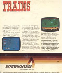 Trains (Spinnaker) - Box - Back Image