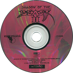 Shadow of the Beast II: Juushin no Jubaku - Disc Image