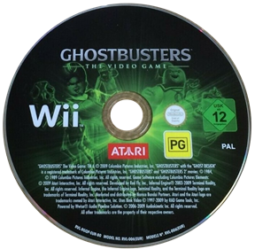 Ghostbusters: The Video Game - Disc Image