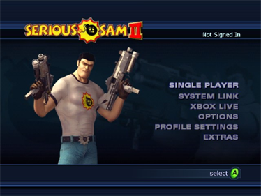 Serious Sam II - Screenshot - Game Title Image