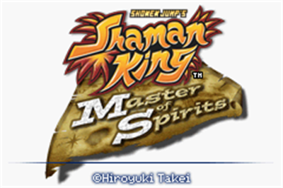 Shonen Jump's Shaman King: Master of Spirits - Screenshot - Game Title Image