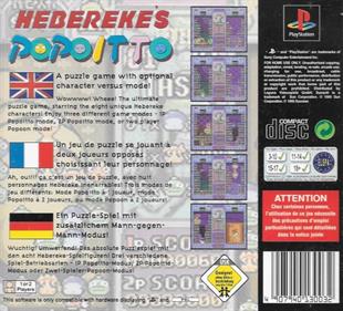 Hebereke's Popoitto - Box - Back Image