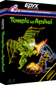 Temple of Apshai - Box - 3D Image