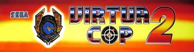 Virtua Cop 2 - Arcade - Marquee Image