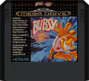 Bubsy in: Claws Encounters of the Furred Kind - Cart - Front Image