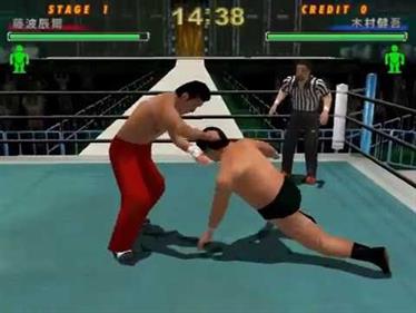 Shin Nihon Pro Wrestling Toukon Retsuden 4 Arcade Edition - Screenshot - Gameplay Image