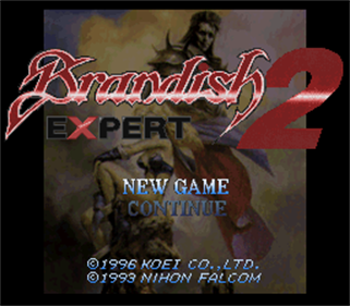 Brandish 2: Expert - Screenshot - Game Title Image