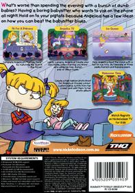 Rugrats Totally Angelica Boredom Buster - Box - Back Image