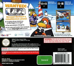 Club Penguin: Herberts Revenge - Box - Back Image