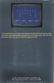 Alien Blitz - Box - Back Image